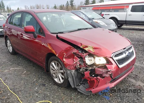 2013 Subaru Impreza 2.0I Premium from USA, damaged, VIN JF1GPAC68DH206647
